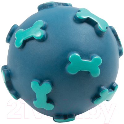Игрушка для собак Triol Мяч с косточками / 12101096 - фото