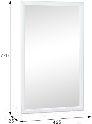 Зеркало Мебелик Артемида (белый)