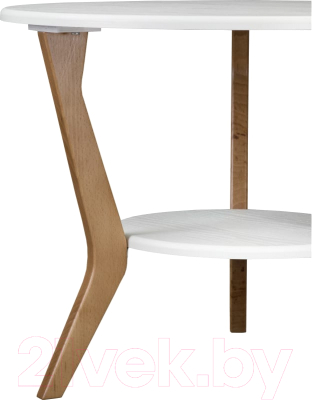 Журнальный столик Мебелик BeautyStyle 13 (белый/бук)