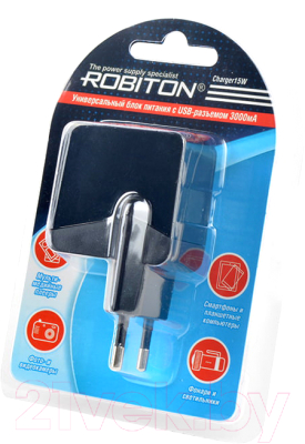 Адаптер питания сетевой Robiton Charger 15W BL1 / БЛ15167