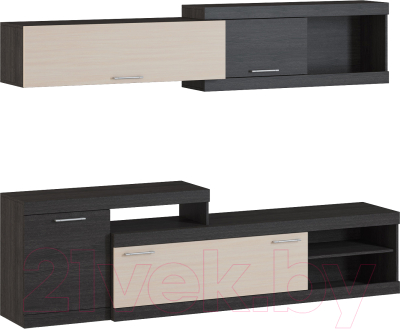 Горка Genesis Мебель Oskar (венге/дуб молочный) - фото