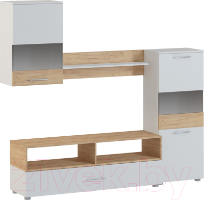 Горка Genesis Мебель Oskar 1 (белый/дуб золотой) - фото