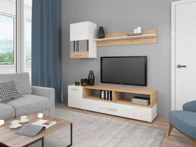 Горка Genesis Мебель Oskar 2 (белый/дуб золотой)