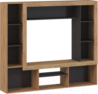 Стенка Genesis Мебель Oskar 3 (дуб золотой/венге)