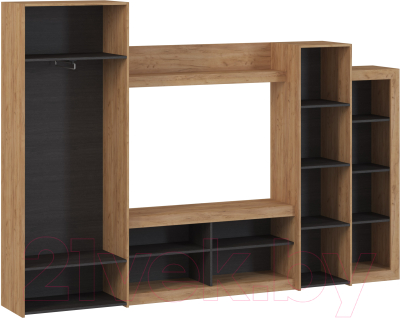 Стенка Genesis Мебель Oskar 4 (дуб золотой/венге)