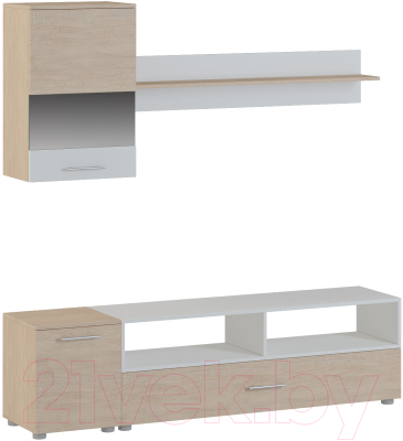 Горка Genesis Мебель Oskar 2 (дуб сонома/белый) - фото