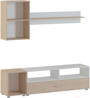 Горка Genesis Мебель Oskar 2 (дуб сонома/белый)