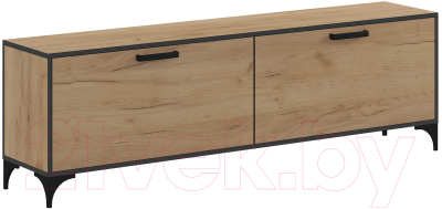 Тумба Genesis Мебель Oskar Loft ТВ (дуб золотой) - фото