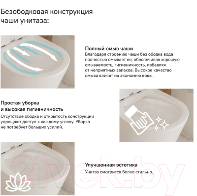 Унитаз приставной IDDIS Bild BILRDSEi26