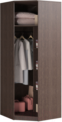 Шкаф Genesis Мебель Светлана с зеркалом (венге/дуб молочный)