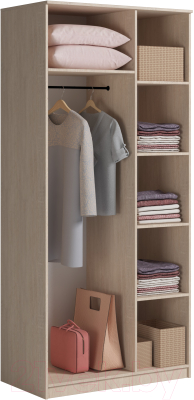 Шкаф Genesis Мебель Светлана 2 двери (дуб сонома)