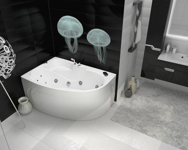 Ванна акриловая Triton Кайли 150x100 R Стандарт Flat (с гидромассажем)