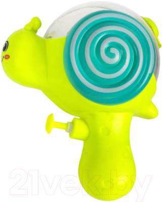 Бластер игрушечный Bondibon Водный пистолет. Наше лето Улитка / ВВ5808 - фото