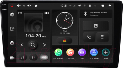Бездисковая автомагнитола Incar TMX2-7710-3 - фото