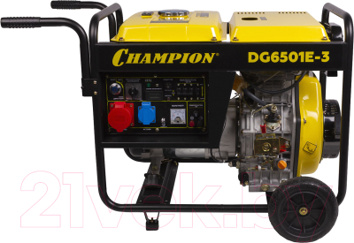 Дизельный генератор Champion DG6501E-3