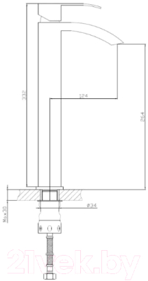 Смеситель Haiba HB11815