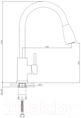 Смеситель Haiba HB73304-2