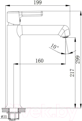 Смеситель Haiba HB11814