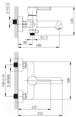 Смеситель Haiba HB60814