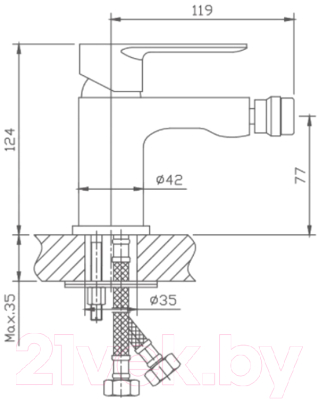 Смеситель Haiba HB50505