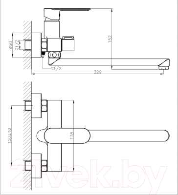 Смеситель Haiba HB22590