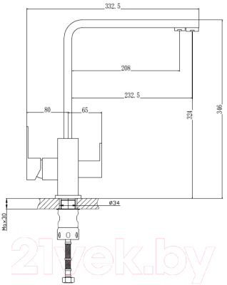 Смеситель Haiba HB76803-7