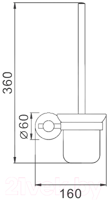 Ершик для унитаза Haiba HB8310