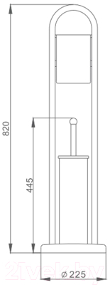 Ершик для унитаза Haiba HB903