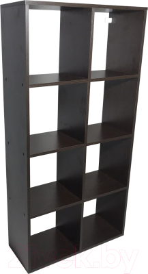 Стеллаж Genesis Мебель 71x28x140 (венге) - фото