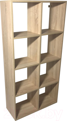 Стеллаж Genesis Мебель 71x28x140 (сонома) - фото