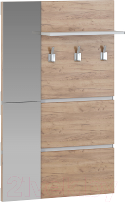 Вешалка для одежды Genesis Мебель Энтер 2 с зеркалом - фото