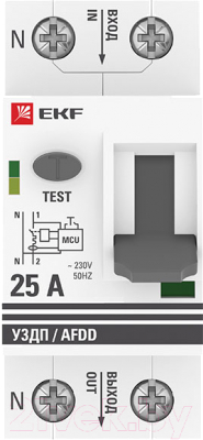 Устройство защиты от дугового пробоя EKF PROxima / Afdd-2-25C-pro