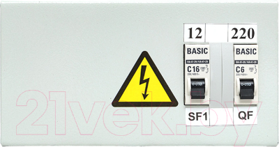 Ящик силовой EKF Basic Yatp0.25-220/12v-2a