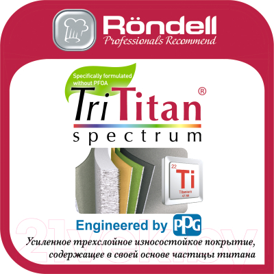 Кастрюля Rondell Mocco&Latte RDA-532