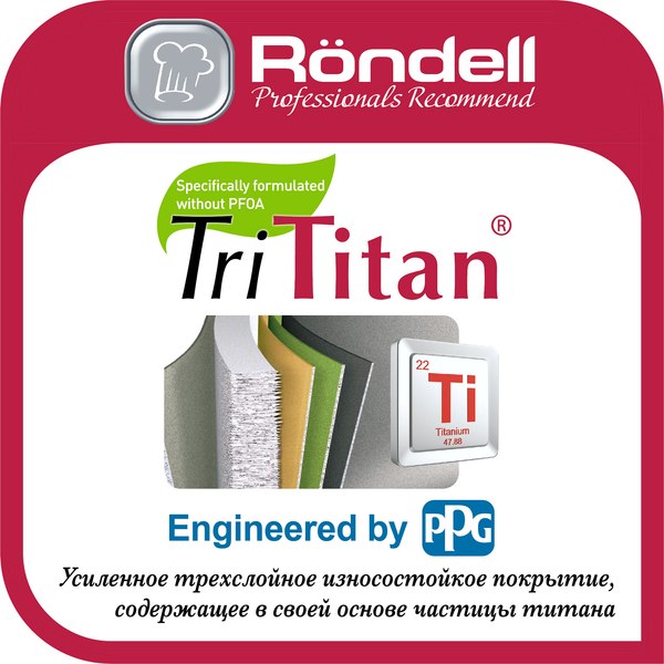 Сковорода Rondell Glisset RDA-1099