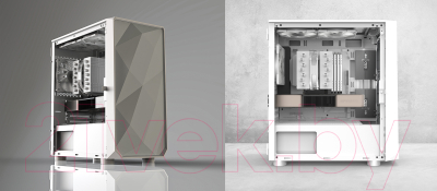 Кулер для процессора ID-Cooling SE-207-XT Slim Snow