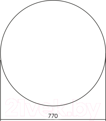 Зеркало Silver Mirrors Savanna D770 RGB / LED-00002604