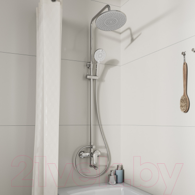 Душевая система со смесителем Milardo Rora RORSB4FM06