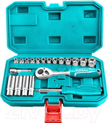 Универсальный набор инструментов TOTAL THT141201 - фото