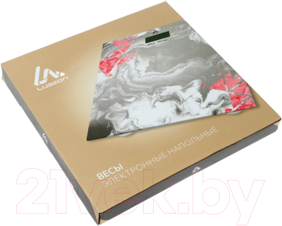 Напольные весы электронные LuazON Home Песок LVE-005 / 2580580