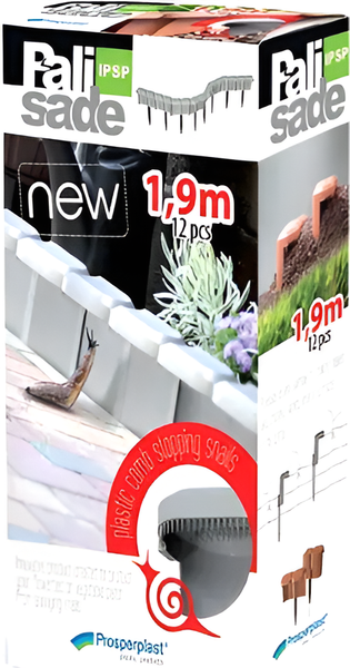 Бордюр садовый Prosperplast Snail / IPSP-R222