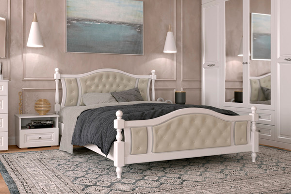 Полуторная кровать Bravo Мебель Жасмин 140x200