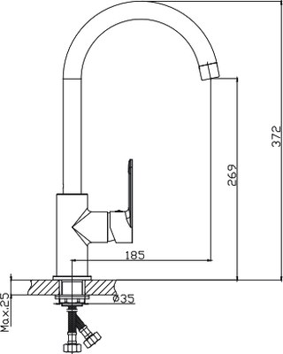 Смеситель Haiba HB70617
