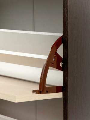 Тумба в прихожую Genesis Мебель Энтер Обувница (венге/дуб молочный)