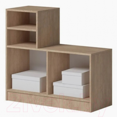 Тумба в прихожую Genesis Мебель Энтер (дуб сонома/белый)