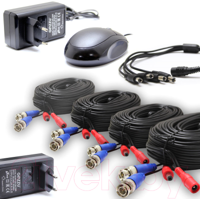 Комплект видеонаблюдения Ginzzu HK-441N