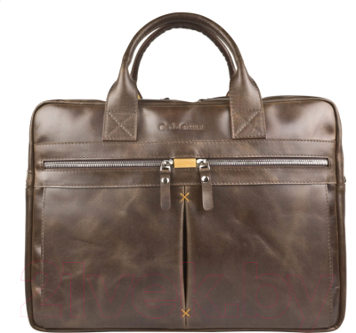 Сумка для ноутбука Carlo Gattini Antico Montebello / 1033-02 (темно-коричневый)