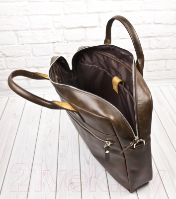 Сумка для ноутбука Carlo Gattini Antico Montebello / 1033-02 (темно-коричневый)