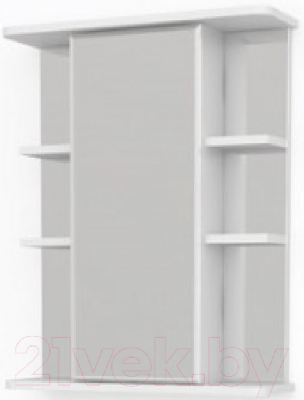 Шкаф с зеркалом для ванной Какса-А Гиро 55 - фото