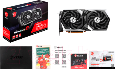 Видеокарта MSI RX 6650 XT Gaming X 8G